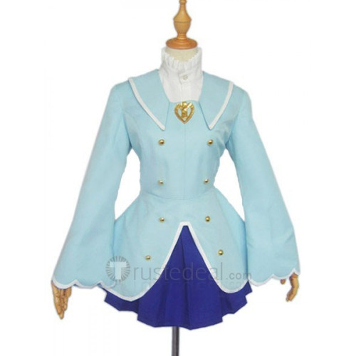 Fushigiboshi No Futago Hime Twin Princesses of the Wonder Planet Rein Blue Cosplay Costume