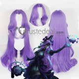 League of Legends LOL NEW Gwen Space Groove Withered Rose Syndra Purple Blue Purplish Cosplay Wigs
