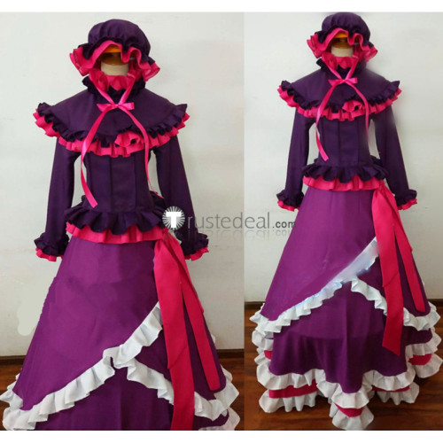 Overlord Shalltear Bloodfallen Floor Guardian Purple Cosplay Costume