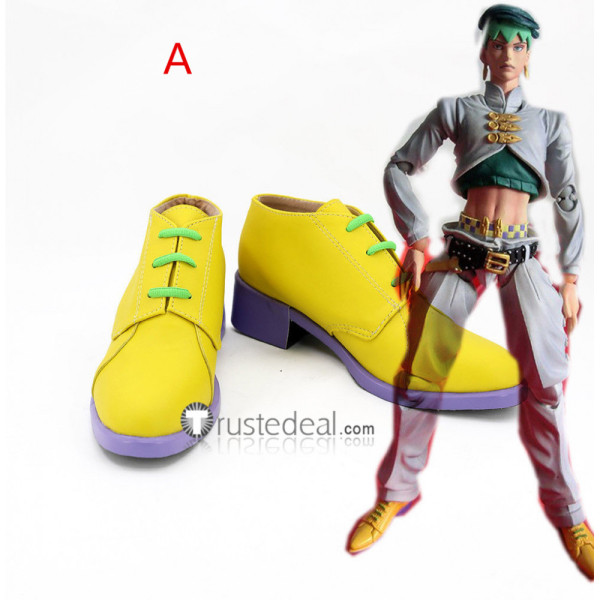 Jojo's Bizarre Adventure Diamond is Unbreakable Rohan Kishibe Cosplay Shoes Boots