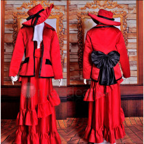 Black Butler Madam Red Cosplay Costume