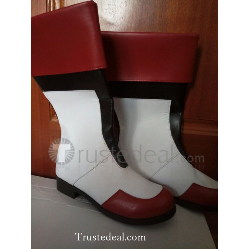 Voltron Legendary Defender Keith Red White Cosplay Boots Shoes