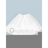 Cotton White Pink Short Sleeves Lace Ruffle Lolita Dress(CX420)