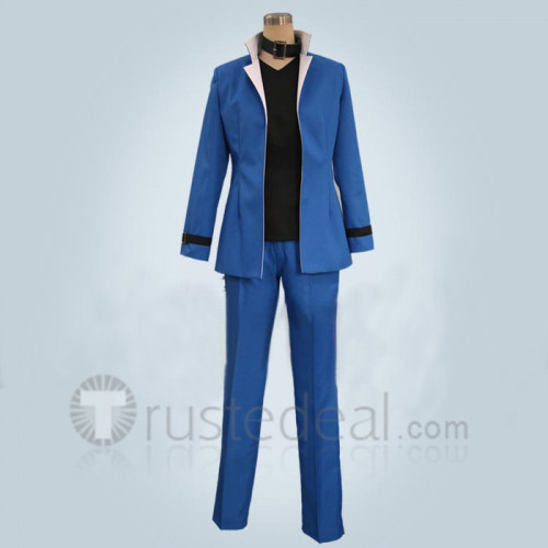 YuGiOh Yugi Muto Blue Suit Cosplay Costume