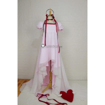 Cardcaptor Sakura Kinomoto Sakura Pink Formal Dress Cosplay Costume