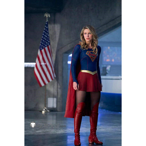 Supergirl DC Comics Red Boots Shoes