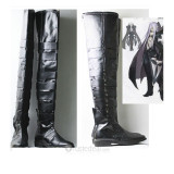 Shining Wind Kaito Kiriya Black Cosplay Boots