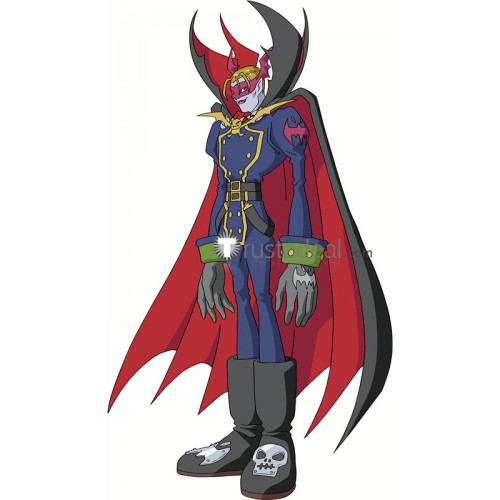 Digimon Adventure Myotismon Vamdemon Black Cosplay Shoes Boots