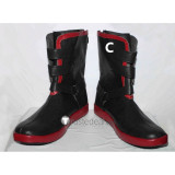 Fullmetal Alchemist Edward Elric Black Brown Cosplay Boots Shoes