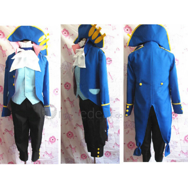 Black Butler Kuroshitsuji Wonderland Baldroy Cosplay Costume