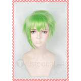 Macross Delta Reina Prowler Green Cosplay Wig