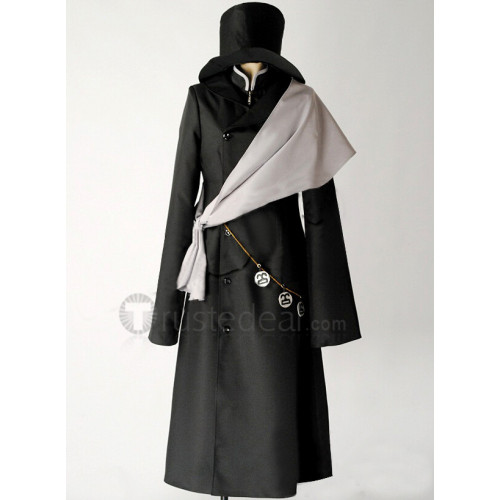 Kuroshitsuji Undertaker Black Cosplay Costume