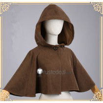 Violet Evergarden Brown Shawl Cape Cosplay Costume
