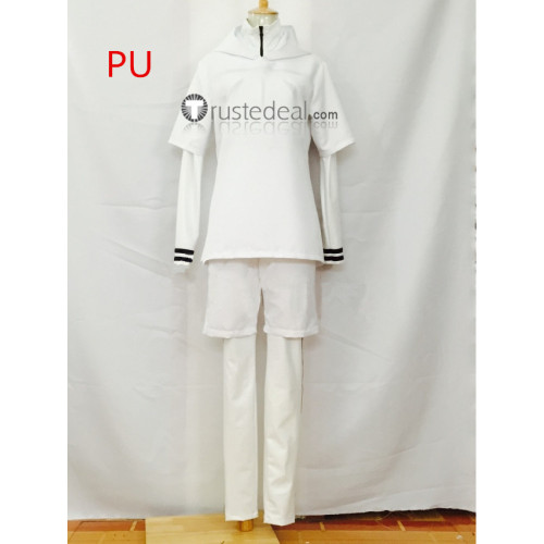 Tokyo Ghoul Ken Kaneki Battle Suit White Cosplay Costume