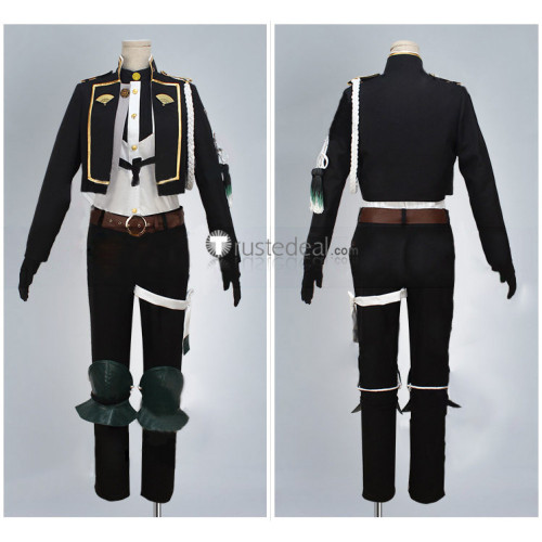 Touken Ranbu Hizamaru Black Cosplay Costume