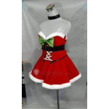 League of Legends Slay Belle Christmas Katarina Du Couteau Red Dress Cosplay Costume