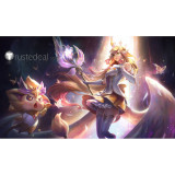 League of Legends LOL Star Guardian Soraka Prestige Cosplay Boots Shoes