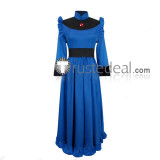 Spirited Away Yubaba Grandma Blue Cosplay Costume