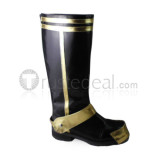 Gothic Black and Golden Boots