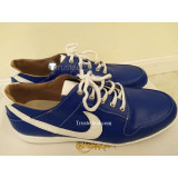 Street Fighter CHUN LI Blue Yellow Cosplay Shoes Boots