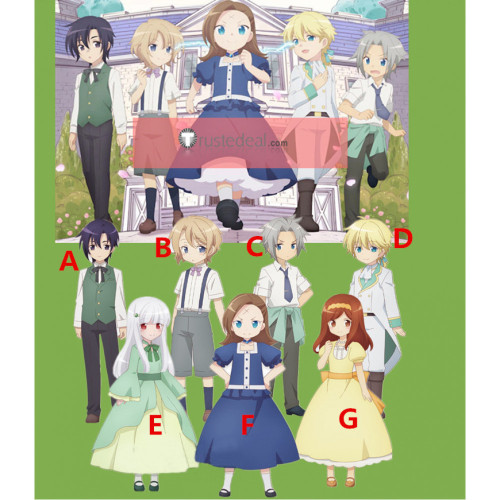 Otome Game no Hametsu Flag Katarina Catarina Alan Gerald Keith Maria Mary  Nicole Sophia Cosplay Costumes