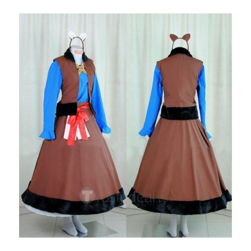 Spice and Wolf Holo Cosplay Costume
