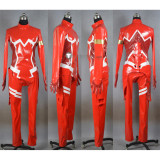 Darling in the Franxx Zero Two Code 002 Pilots Red Jumpsuit Bodysuit Cosplay Costume2