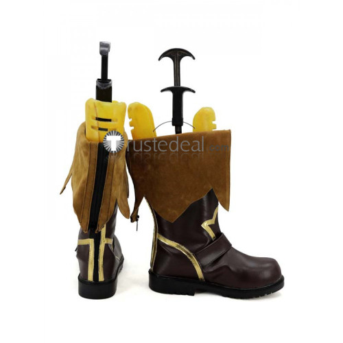 Tales of Zestiria Edna Cosplay Boots Shoes