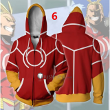 Boku no Hero Academia Hoodies Izuku Katsuki All Might Ochaco Tsuyu Shoto Cosplay Costumes