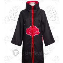 Naruto Akasuki Group's Cloak Cosplay Costume