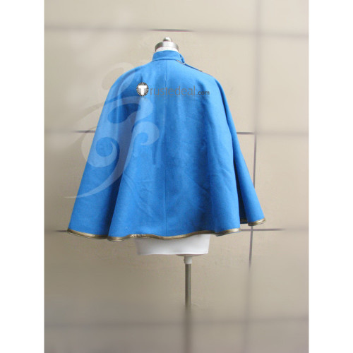 Overwatch Symmetra Satya Vaswani Fashion Blue Cloak Cosplay Costume