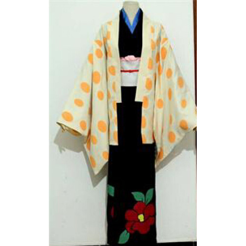 Kyoukai no Kanata Beyond the Boundary Shindou Ayaka Kimono Cosplay Costume