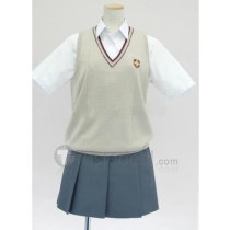 Toaru Majutsu no Index A Certain Magical Index Misaka Mikoto School Uniform Cosplay Costume