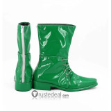 Jojo's Bizarre Adventure Battle Tendency Caesar Anthonio Zeppeli Green Cosplay Shoes Boots