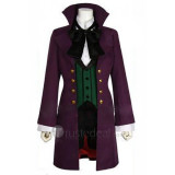 Black Butler 2 Alois Trancy Purple Cosplay Costume