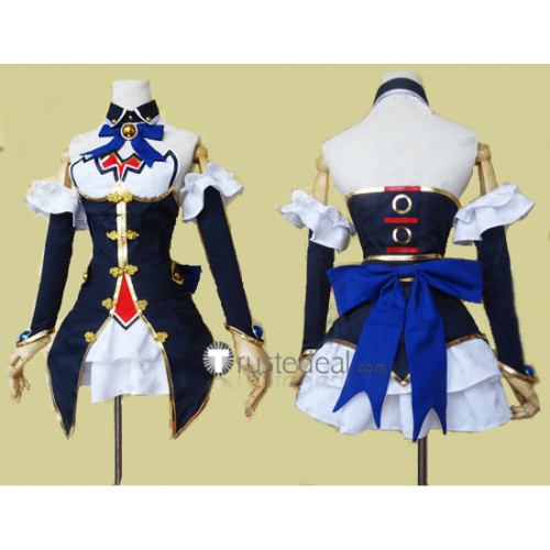 Hyperdimension Neptunia Noire Black White Cosplay Costume