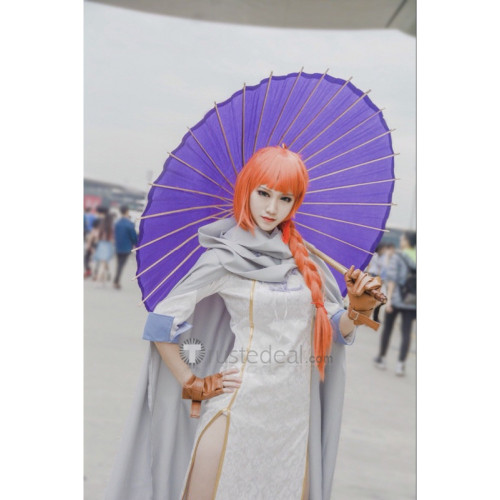 Gintama Kagura Mother Kouka Cheongsam Cosplay Costume