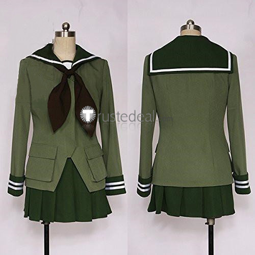 Kantai Collection Kitakami Kai Green Cosplay Costume