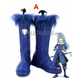 Tensei Shitara Slime Datta Ken Rimuru Tempest Mikami Satoru Blue Cosplay Boots Shoes