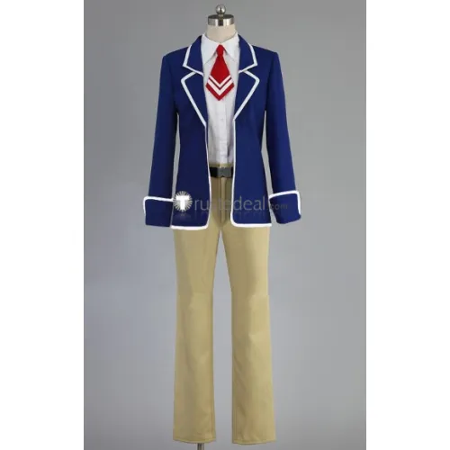 Nisekoi Seishiro Tsugumi Blue Uniform Cosplay Costume
