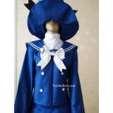 Wadanohara and the Great Blue Sea Wadanohara Blue Witch Cosplay Costume3