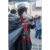 Code Geass 10th Anniversary Code Black Military Cosplay Costume