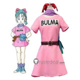 Dragon Ball Z Bulma Pink Cosplay Costume