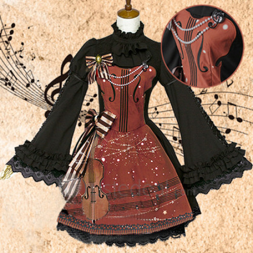 Nikki in Wonderland Nikki Lolita Violin Cosplay Dress