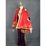 League of Legends The Magnificent Twisted Fate Red Cosplay Costume