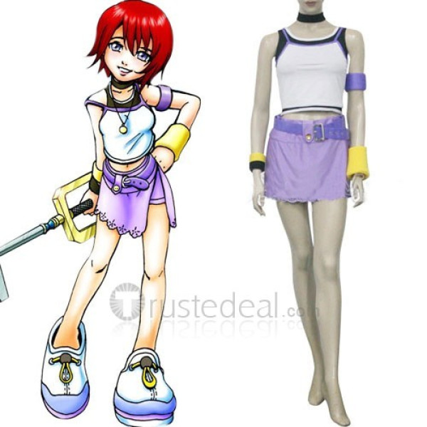 Kingdom Hearts 1 Kairi Cosplay Costume
