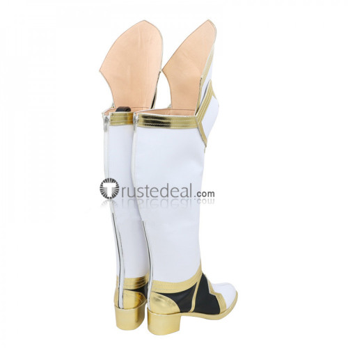 Fire Emblem Echoes: Shadows of Valentia Celica White Cosplay Boots Shoes