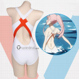 Darling in the Franxx Zero Two Code 002 Swimsuit Coat Cosplay Costume