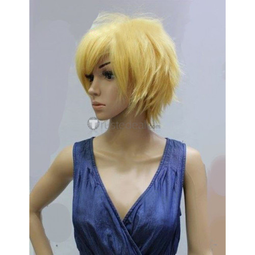 RWBY Volume 4 Taiyang Xiao Long Short Blonde Cosplay Wig