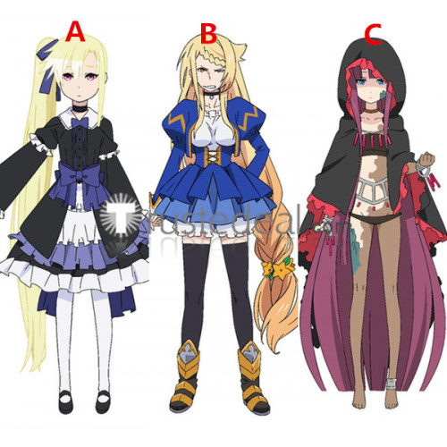 Maou-sama Retry Demon King Retry Toron Organ Killer Queen Cosplay Costumes